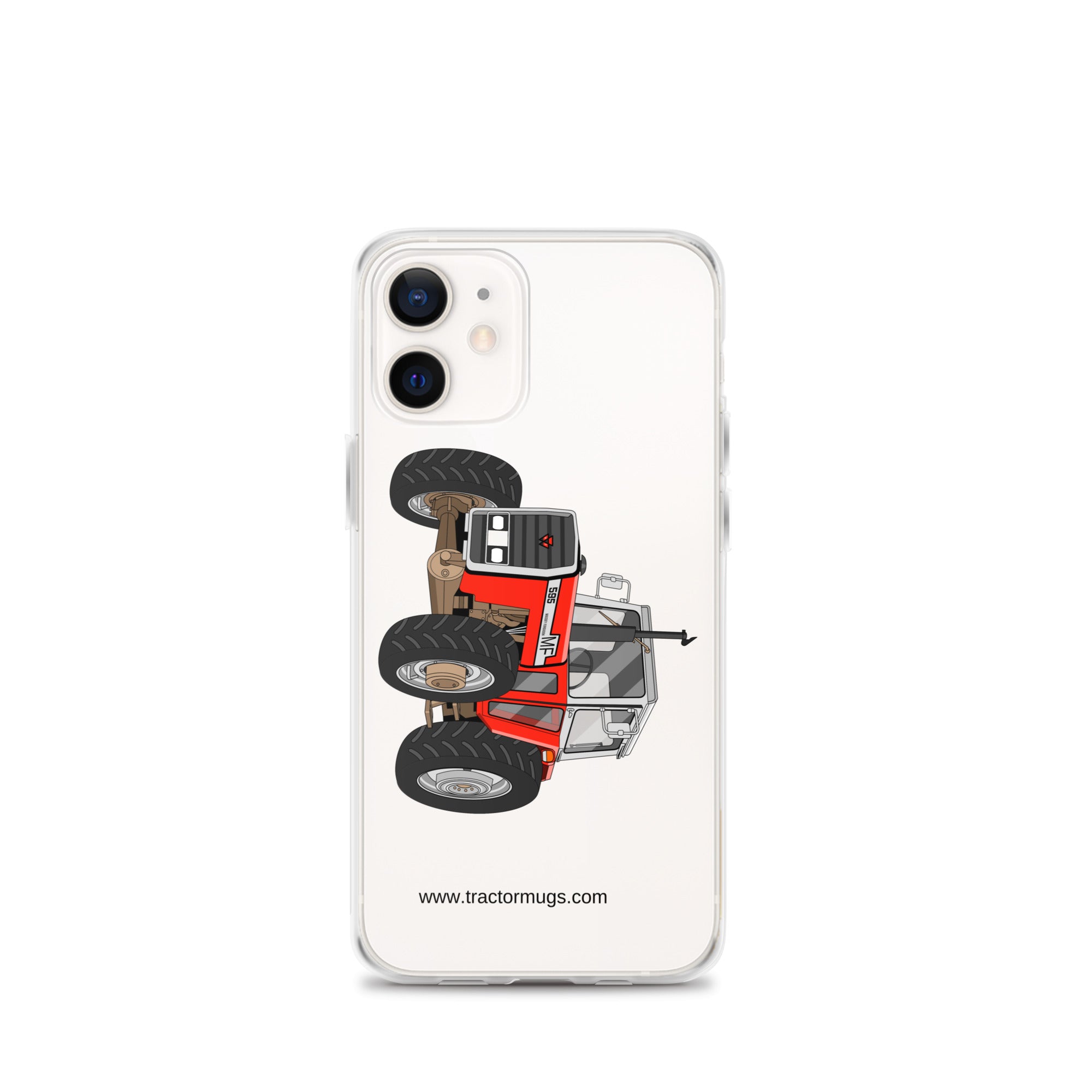 Massey Clear Case for iPhone® iPhone 12 mini Massey 595 | Clear Case for iPhone® Quality Farmers Merch