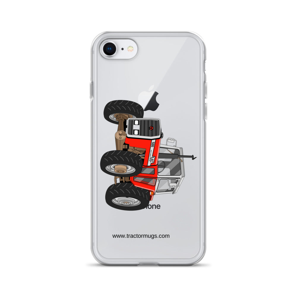 Massey Clear Case for iPhone® iPhone 7/8 Massey 595 | Clear Case for iPhone® Quality Farmers Merch