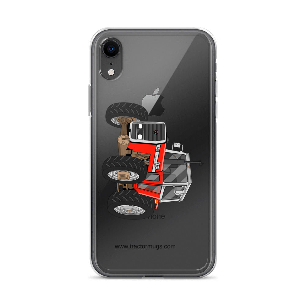 Massey Clear Case for iPhone® iPhone XR Massey 595 | Clear Case for iPhone® Quality Farmers Merch
