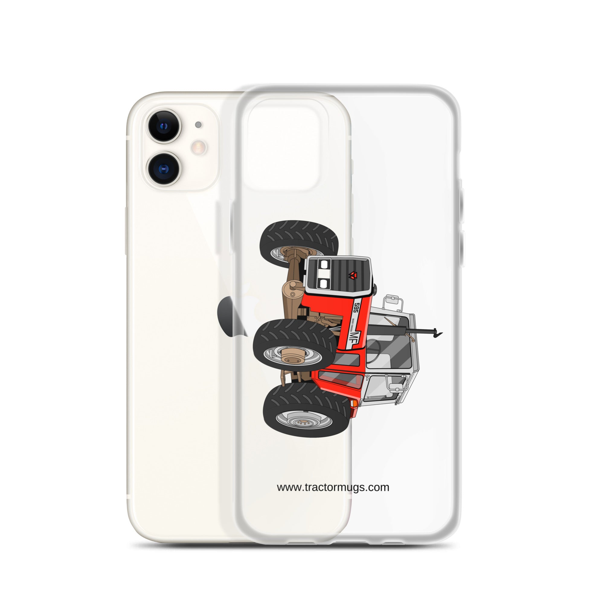 Massey Clear Case for iPhone® Massey 595 | Clear Case for iPhone® Quality Farmers Merch