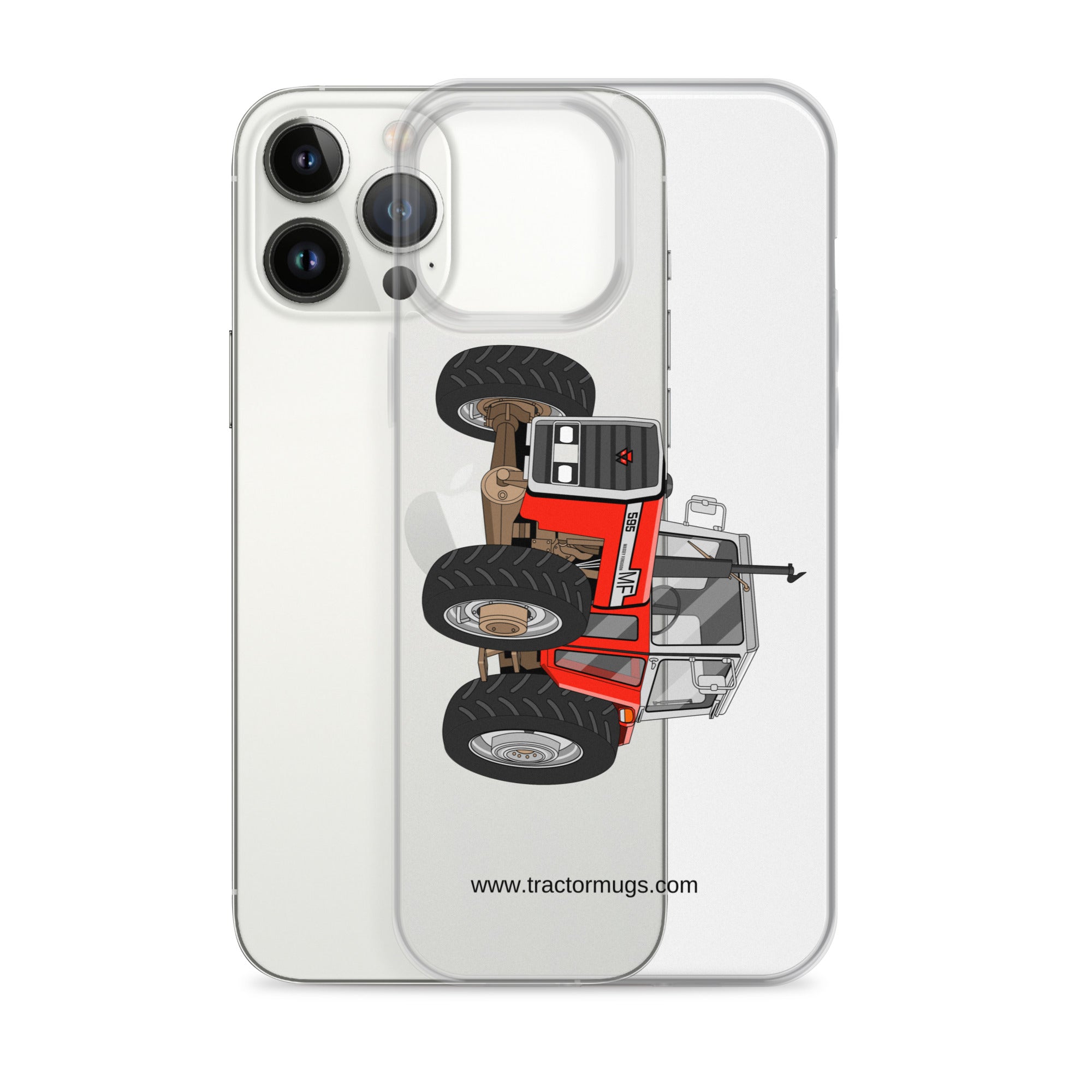 Massey Clear Case for iPhone® Massey 595 | Clear Case for iPhone® Quality Farmers Merch