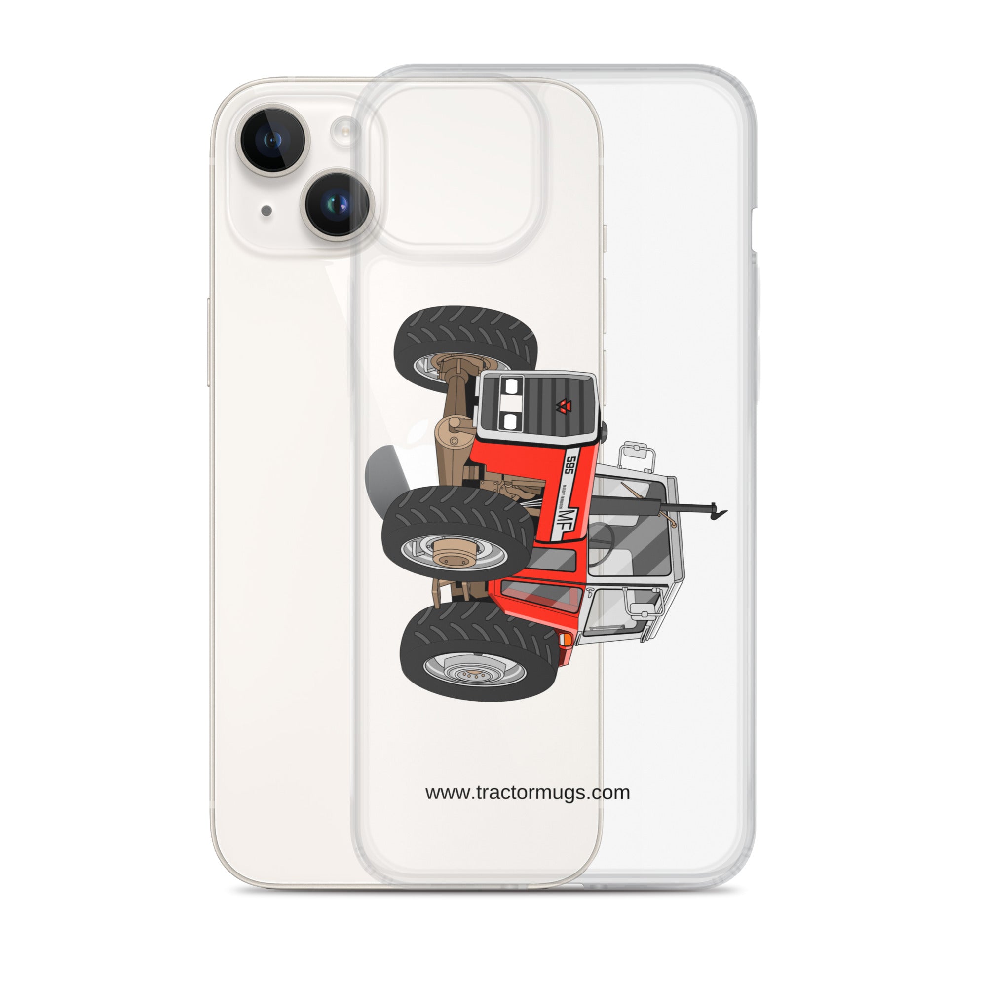 Massey Clear Case for iPhone® Massey 595 | Clear Case for iPhone® Quality Farmers Merch