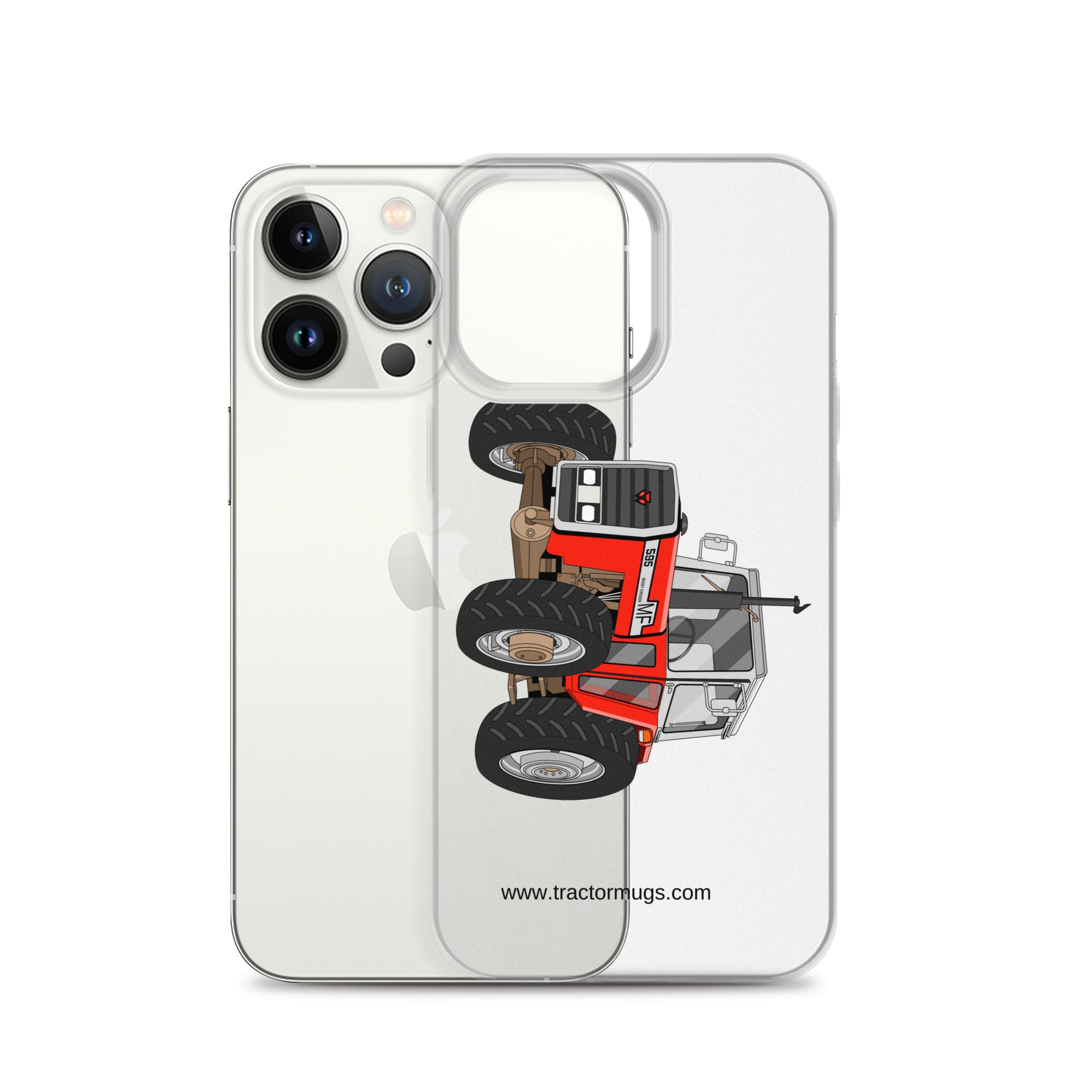 Massey Clear Case for iPhone® Massey 595 | Clear Case for iPhone® Quality Farmers Merch