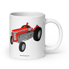 Massey Ferguson 20 oz Massey-Ferguson 65 Mark II | White glossy mug Quality Farmers Merch