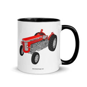 Massey Ferguson Black / 11 oz Massey-Ferguson 65 Mark II | Mug with Color Inside Quality Farmers Merch