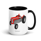 Massey Ferguson Black / 15 oz Massey-Ferguson 65 Mark II | Mug with Color Inside Quality Farmers Merch