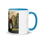 Massey Ferguson Blue / 11 oz Massey Ferguson 6180 | Art Deco Mug with Color Inside Quality Farmers Merch