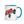 Massey Ferguson Blue / 11 oz Massey-Ferguson 65 Mark II | Mug with Color Inside Quality Farmers Merch