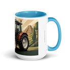 Massey Ferguson Blue / 15 oz Massey Ferguson 6180 | Art Deco Mug with Color Inside Quality Farmers Merch