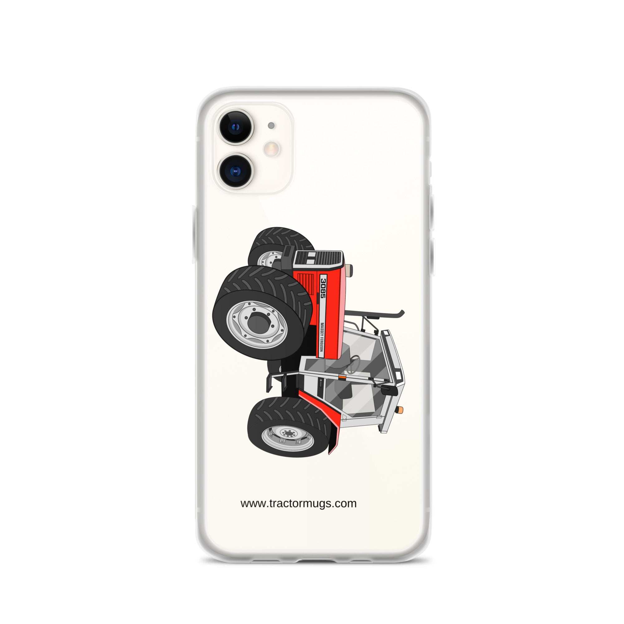 Massey Ferguson Clear Case for iPhone® iPhone 11 Massey Ferguson 3085 |  Clear Case for iPhone® Quality Farmers Merch