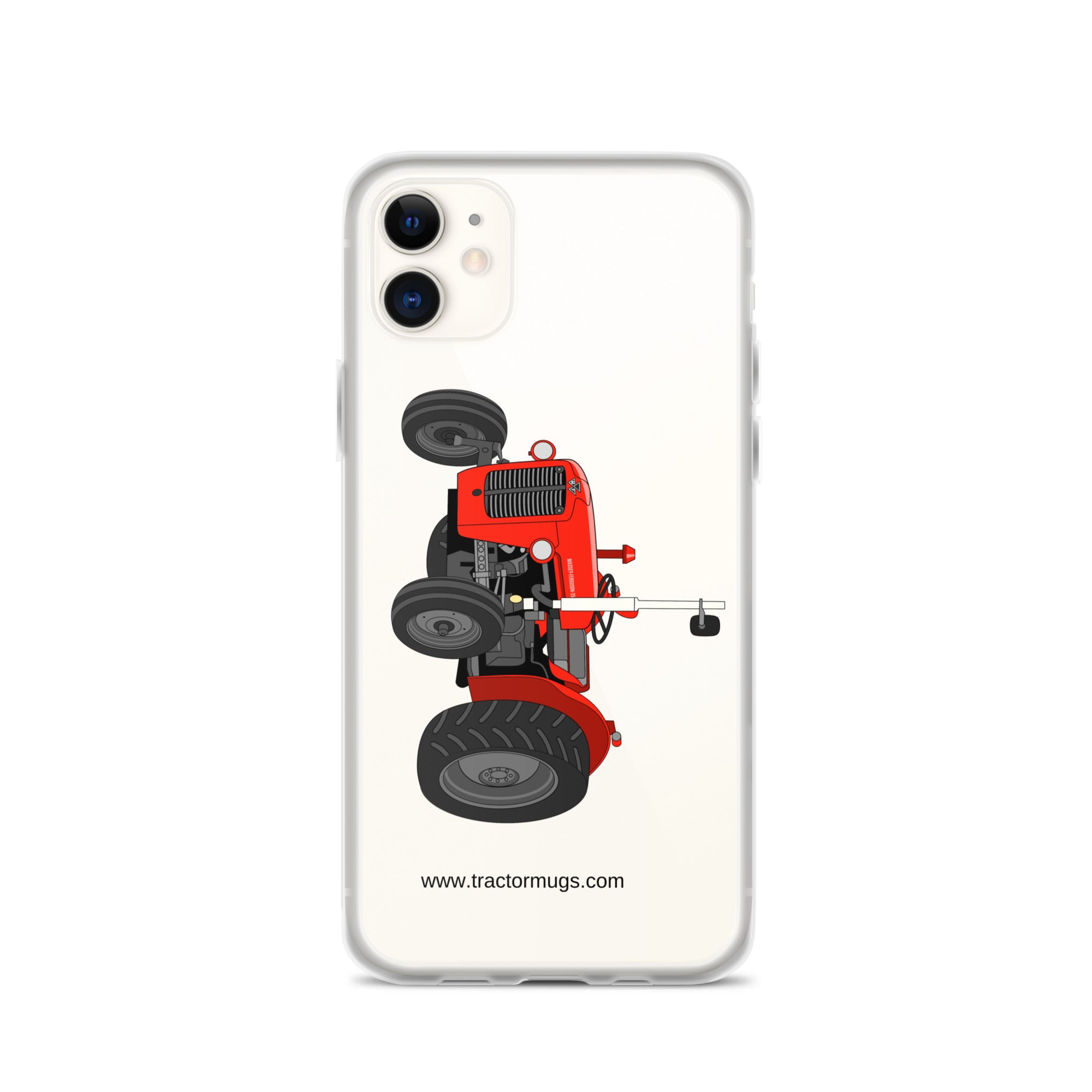 Massey Ferguson Clear Case for iPhone® iPhone 11 Massey Ferguson 35X | Clear Case for iPhone® Quality Farmers Merch