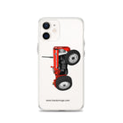 Massey Ferguson Clear Case for iPhone® iPhone 12 Massey Ferguson 135 with cab  |  Clear Case for iPhone® Quality Farmers Merch