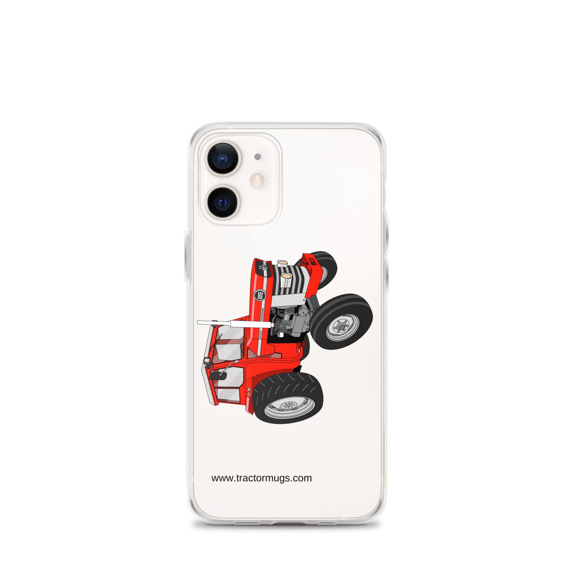 Massey Ferguson Clear Case for iPhone® iPhone 12 mini Massey Ferguson 185  |  Clear Case for iPhone® Quality Farmers Merch