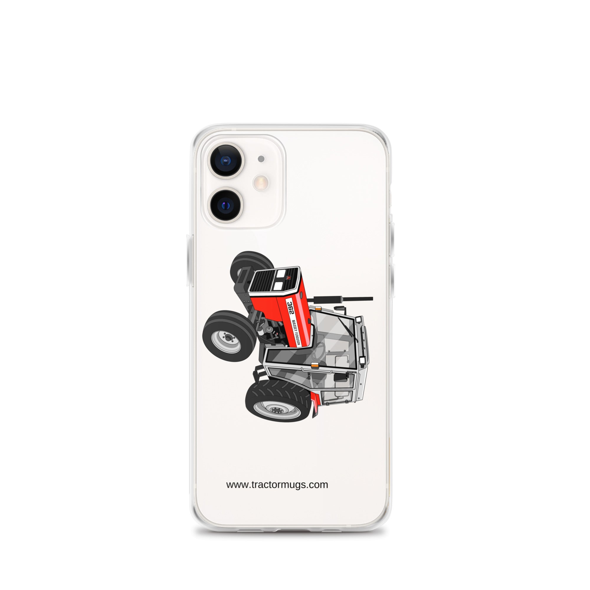 Massey Ferguson Clear Case for iPhone® iPhone 12 mini Massey Ferguson 362 | Clear Case for iPhone® Quality Farmers Merch