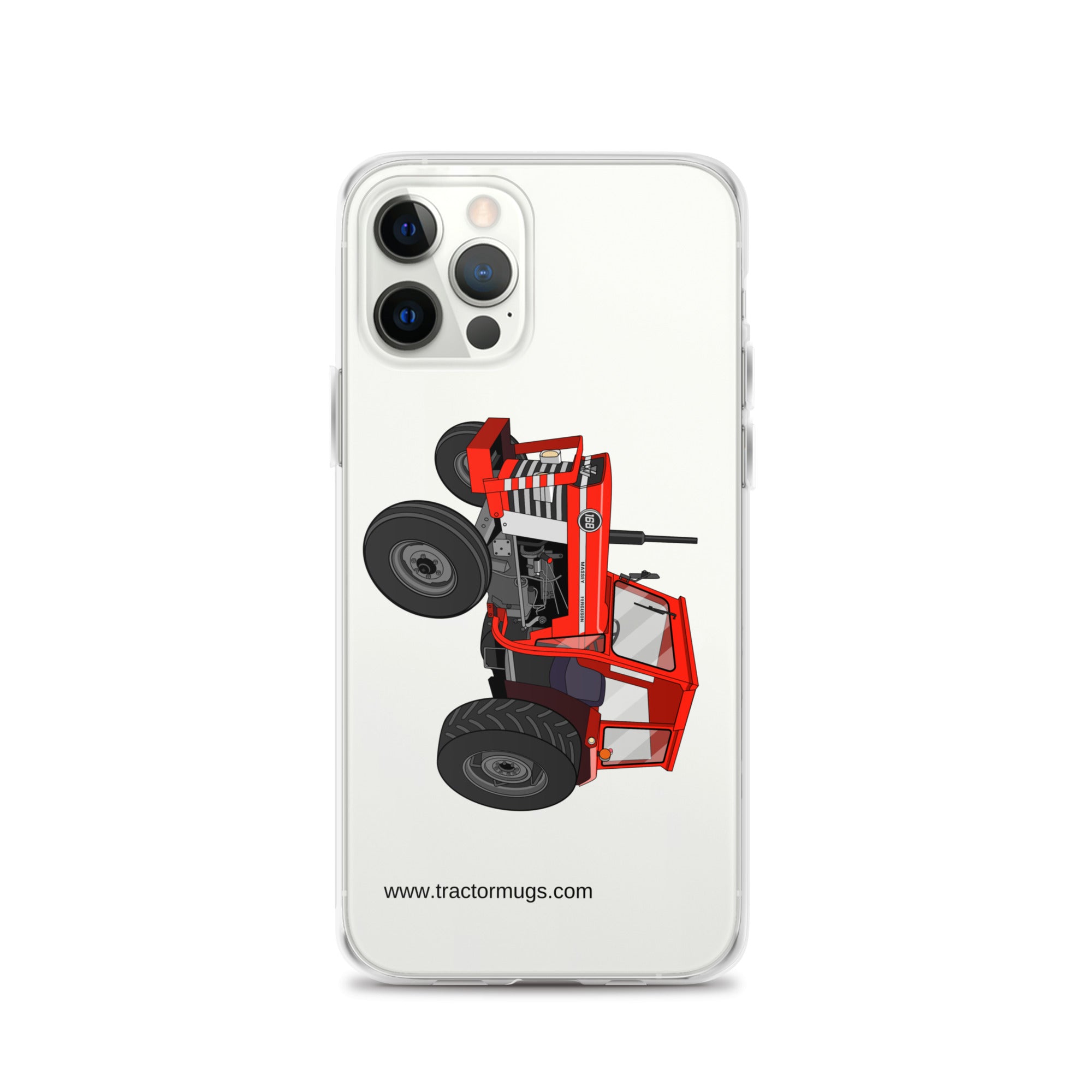 Massey Ferguson Clear Case for iPhone® iPhone 12 Pro Massey Ferguson 168 |  Clear Case for iPhone® Quality Farmers Merch