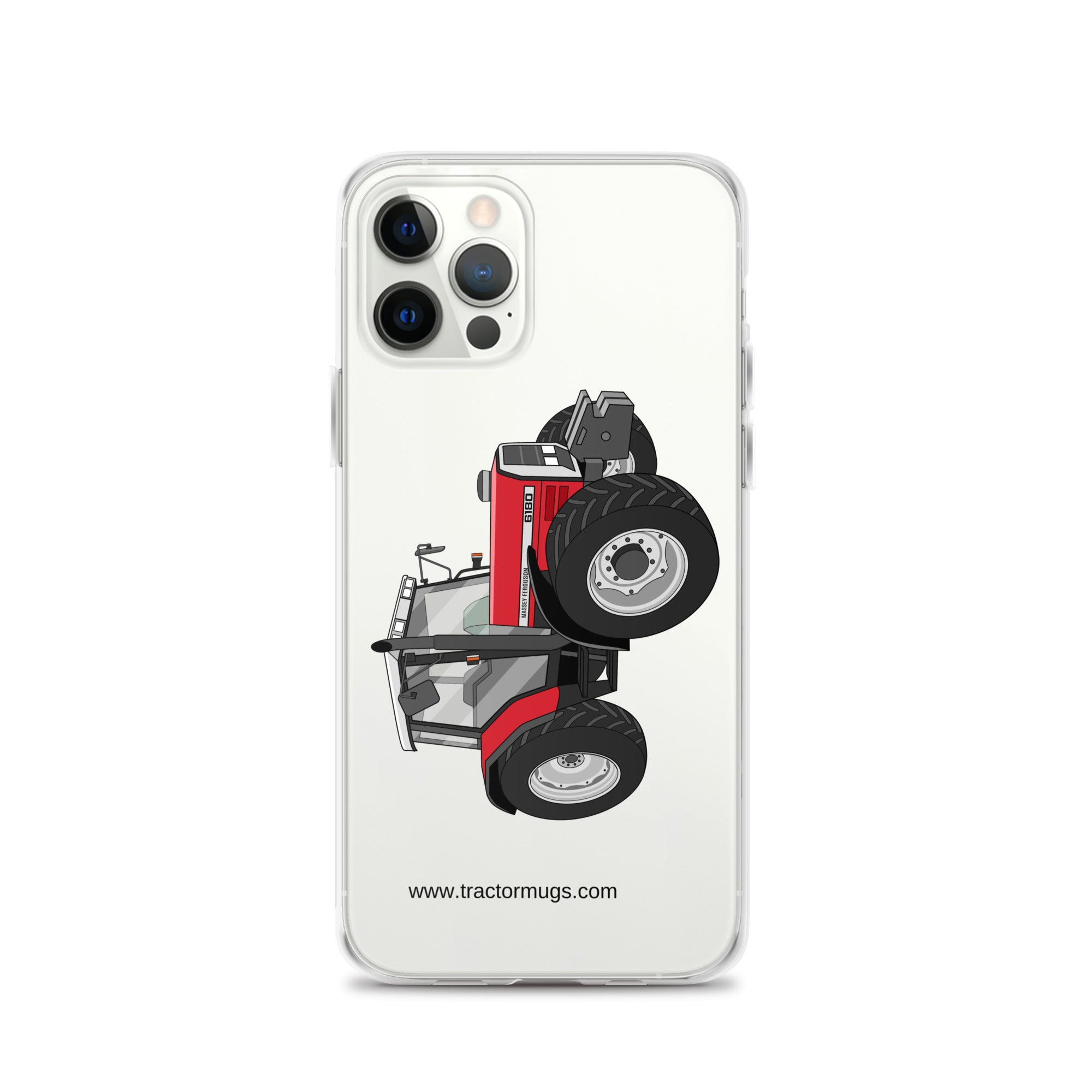 Massey Ferguson Clear Case for iPhone® iPhone 12 Pro Massey Ferguson 6180 | Clear Case for iPhone® Quality Farmers Merch