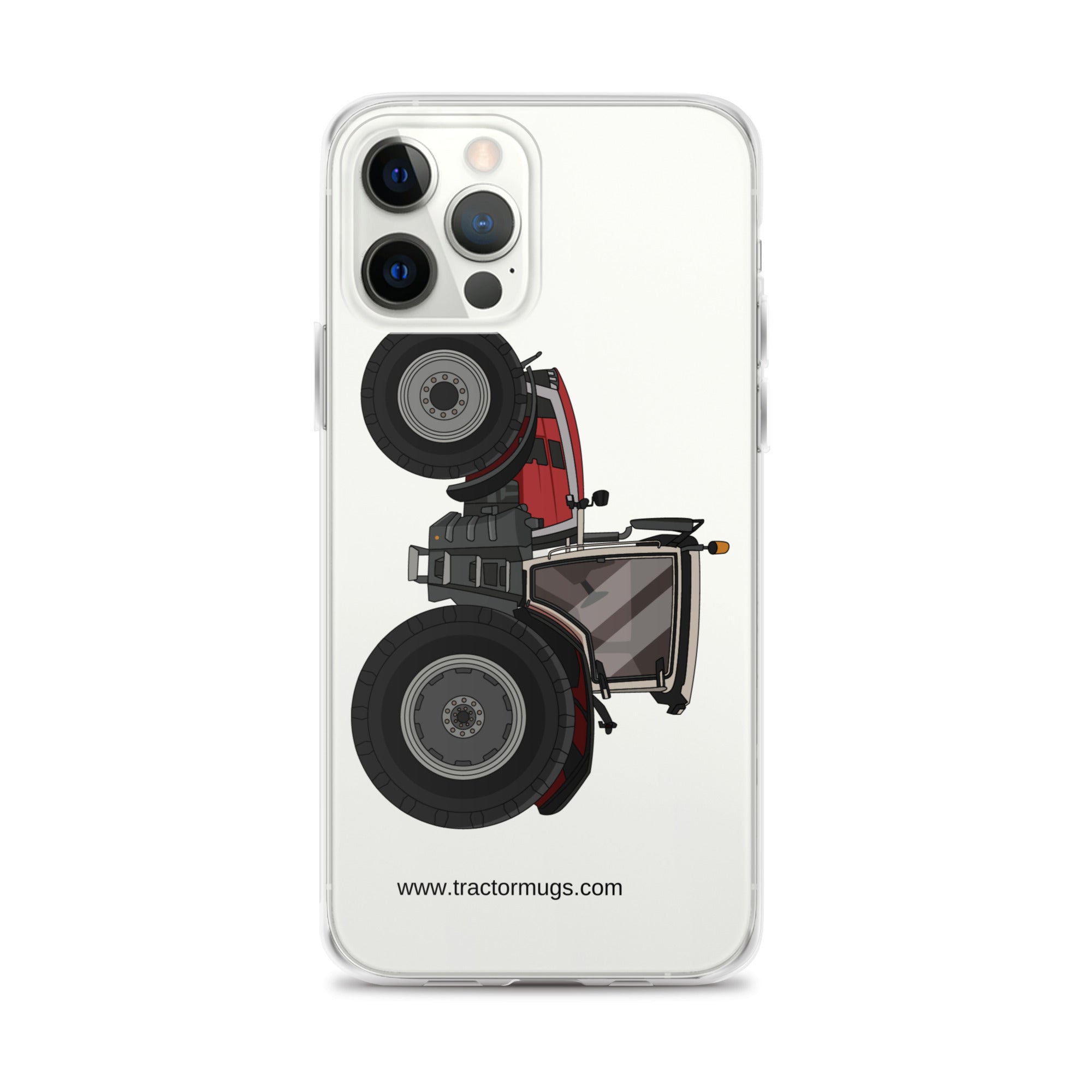Massey Ferguson Clear Case for iPhone® iPhone 12 Pro Max Massey Ferguson 8S 265 (2020) | Clear Case for iPhone® Quality Farmers Merch