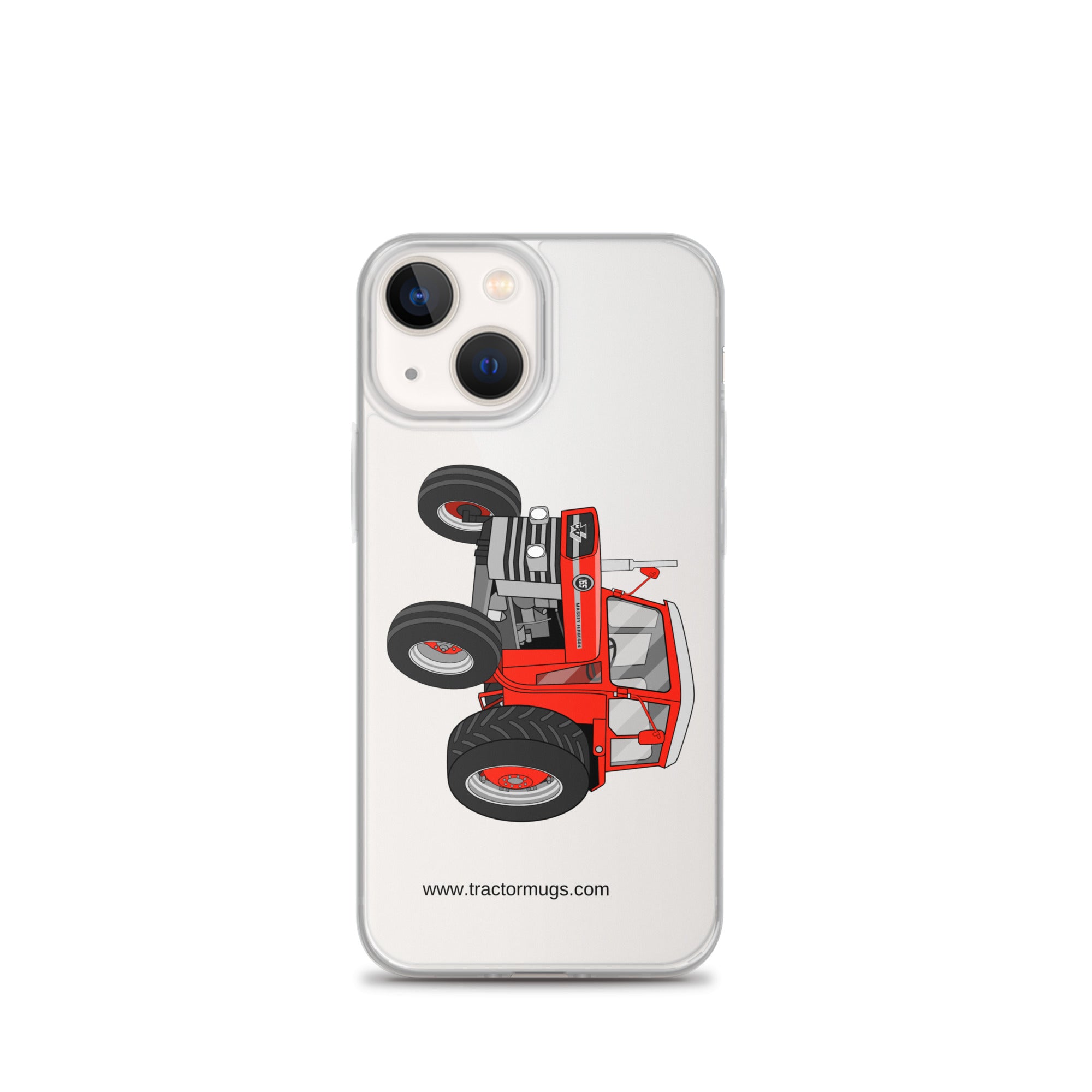 Massey Ferguson Clear Case for iPhone® iPhone 13 mini Massey Ferguson 165 | Clear Case for iPhone® Quality Farmers Merch