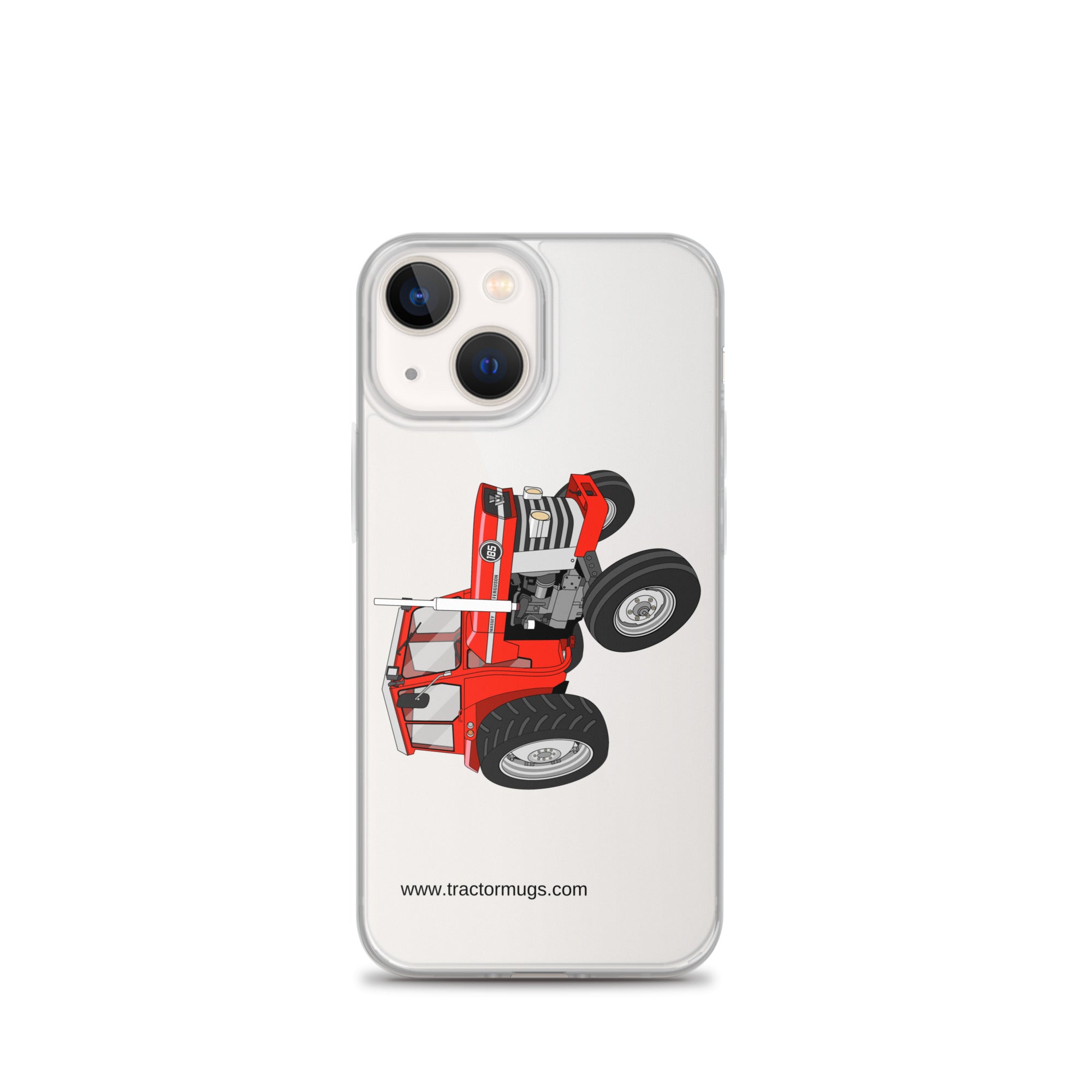 Massey Ferguson Clear Case for iPhone® iPhone 13 mini Massey Ferguson 185  |  Clear Case for iPhone® Quality Farmers Merch