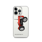 Massey Ferguson Clear Case for iPhone® iPhone 13 Pro Massey Ferguson 135  |  Clear Case for iPhone® Quality Farmers Merch