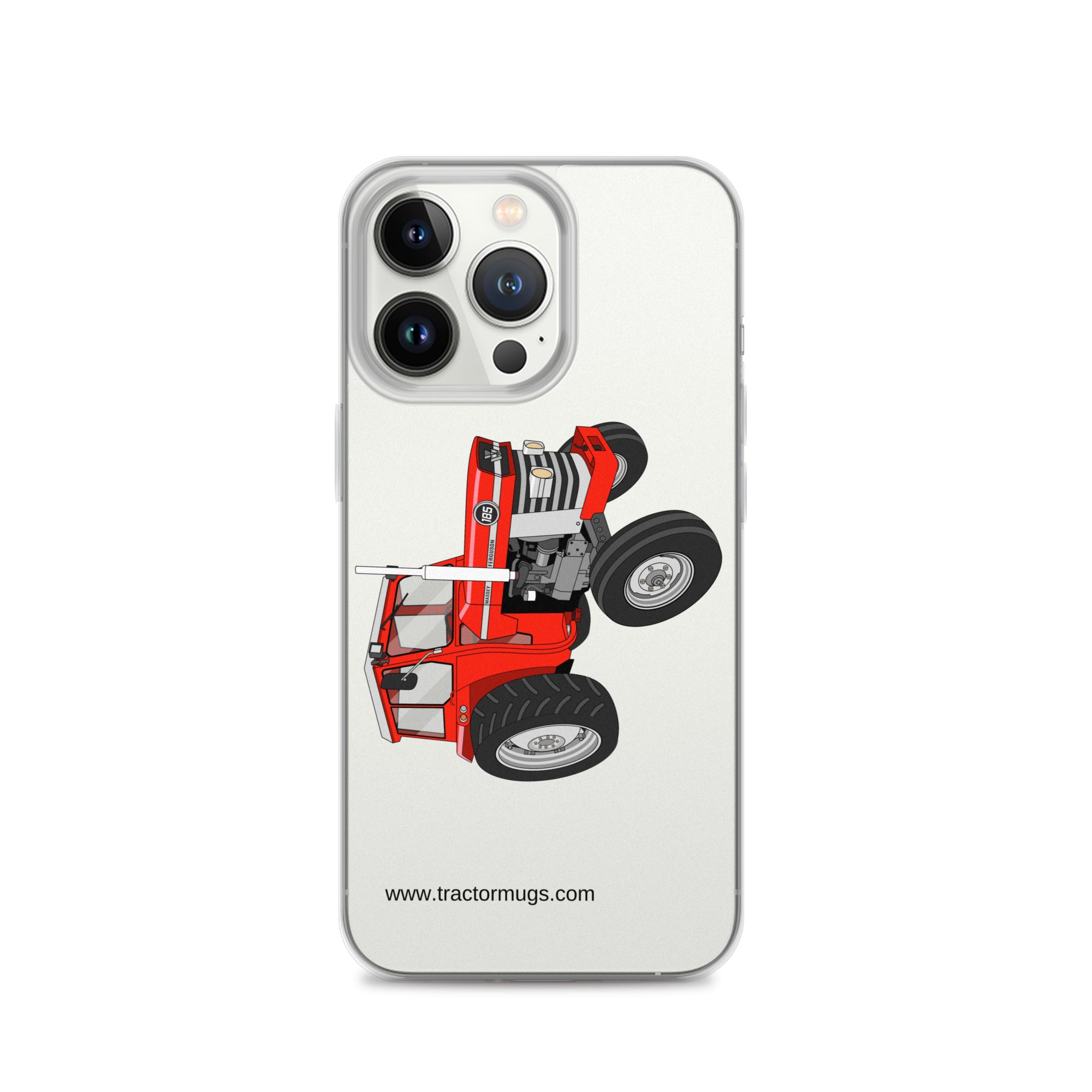 Massey Ferguson Clear Case for iPhone® iPhone 13 Pro Massey Ferguson 185  |  Clear Case for iPhone® Quality Farmers Merch