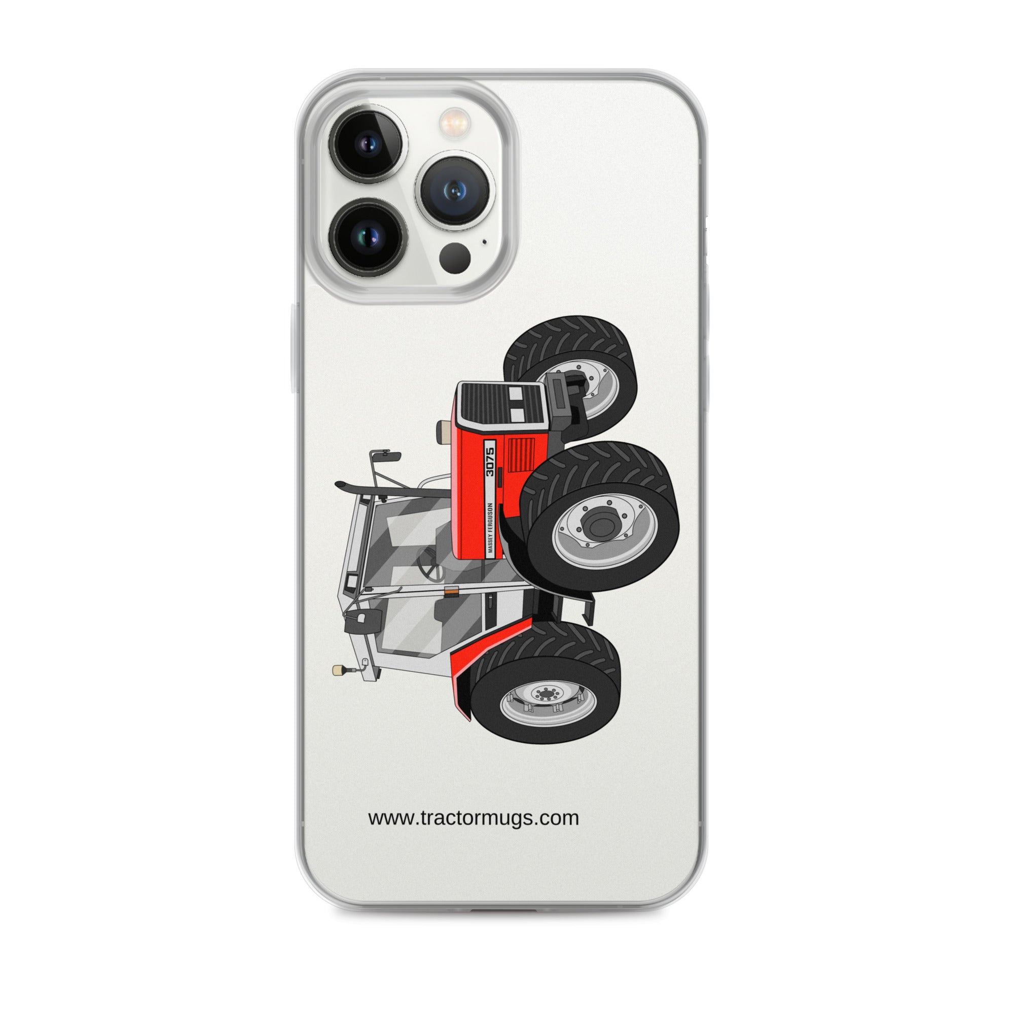 Massey Ferguson Clear Case for iPhone® iPhone 13 Pro Max Massey Ferguson 3075 |  Clear Case for iPhone® Quality Farmers Merch
