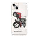Massey Ferguson Clear Case for iPhone® iPhone 14 Plus Massey Ferguson 240 | Clear Case for iPhone® Quality Farmers Merch