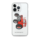 Massey Ferguson Clear Case for iPhone® iPhone 14 Pro Max Massey Ferguson 165 | Clear Case for iPhone® Quality Farmers Merch