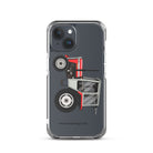 Massey Ferguson Clear Case for iPhone® iPhone 15 Massey Ferguson 240 | Clear Case for iPhone® Quality Farmers Merch
