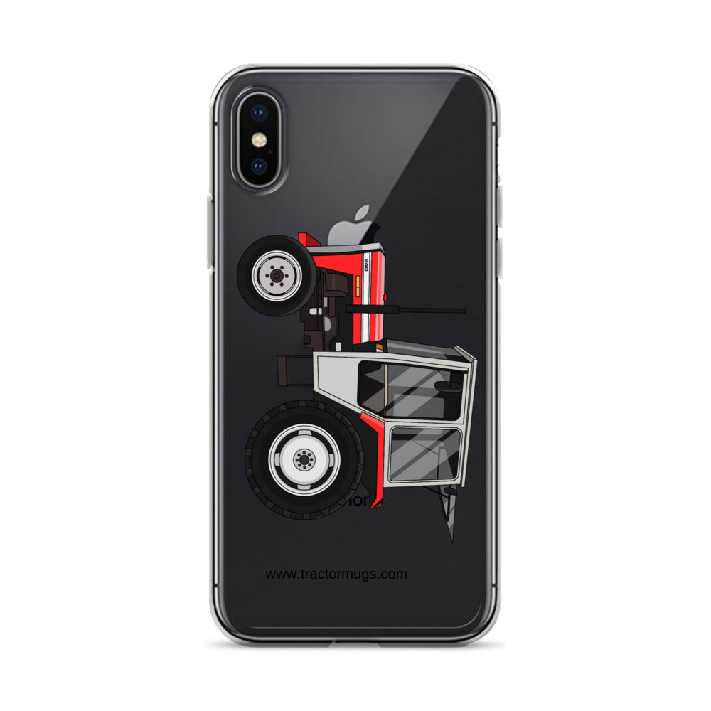 Massey Ferguson Clear Case for iPhone® iPhone X/XS Massey Ferguson 240 | Clear Case for iPhone® Quality Farmers Merch