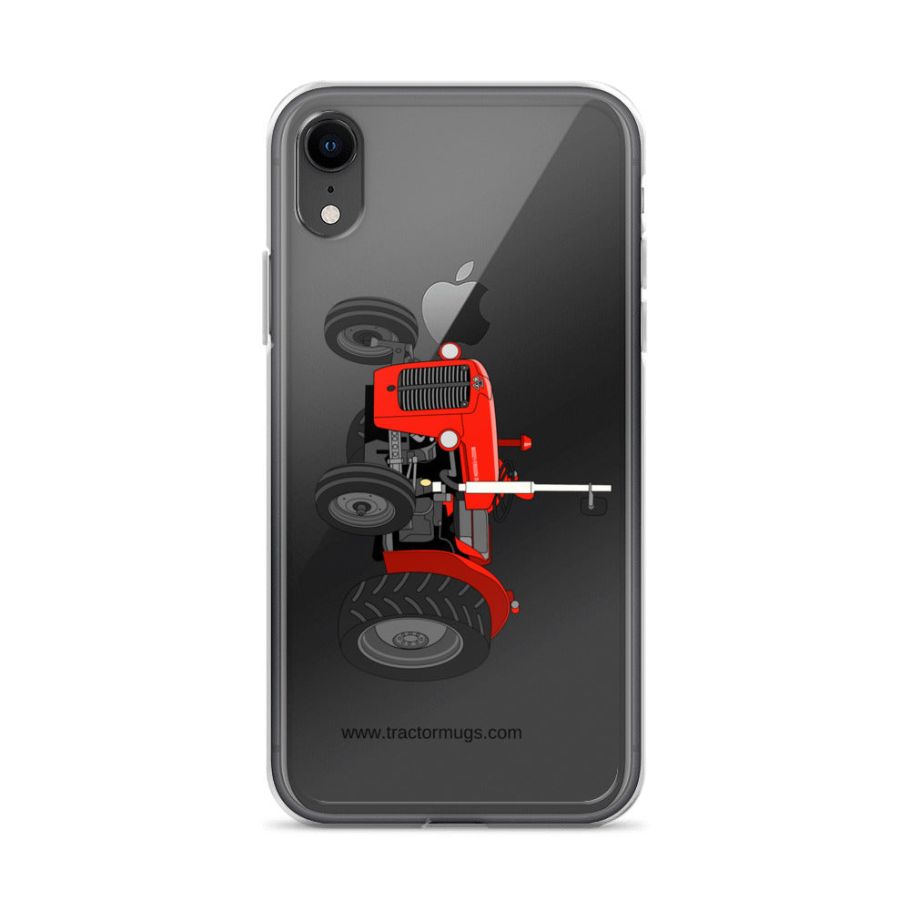 Massey Ferguson Clear Case for iPhone® iPhone XR Massey Ferguson 35X | Clear Case for iPhone® Quality Farmers Merch