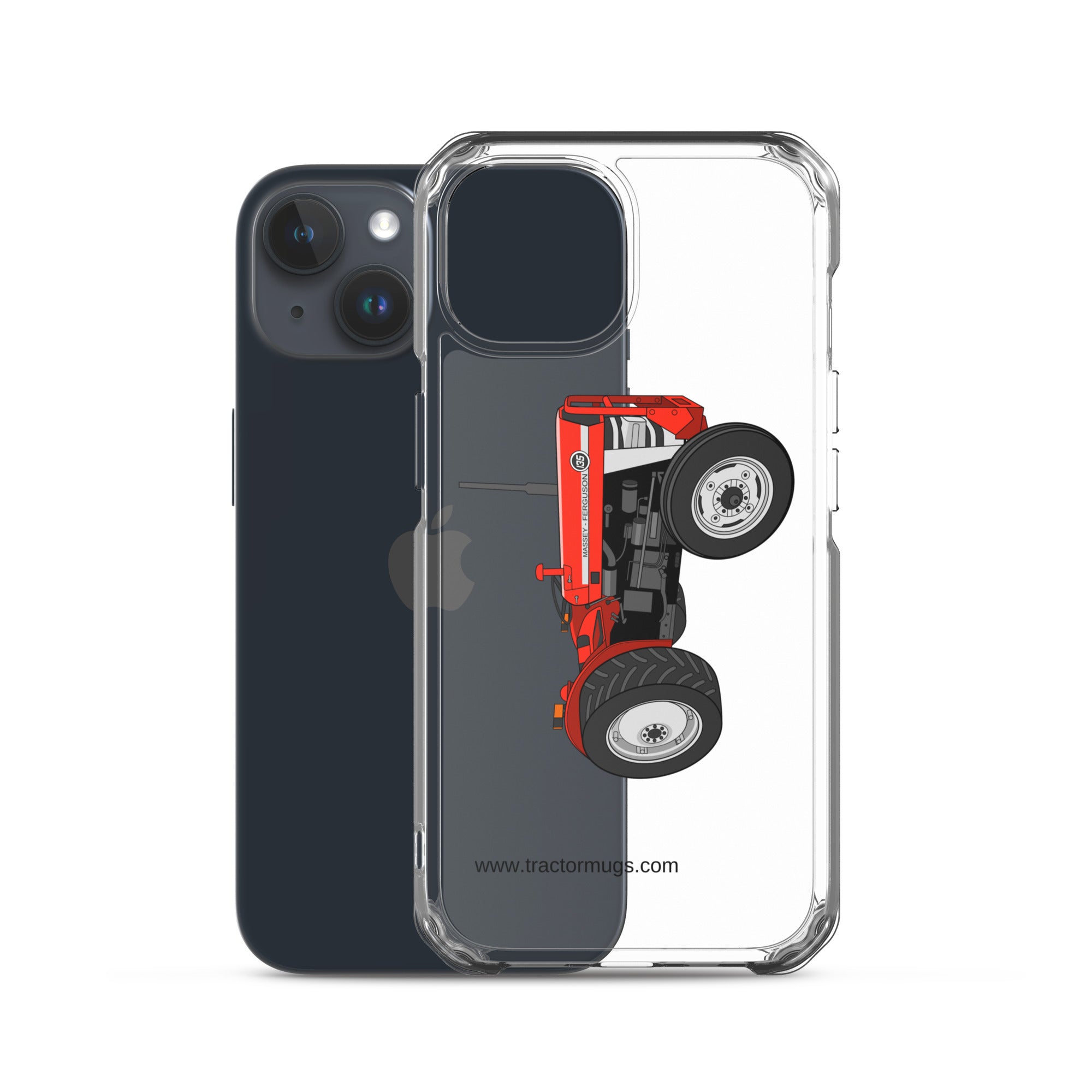 Massey Ferguson Clear Case for iPhone® Massey Ferguson 135  |  Clear Case for iPhone® Quality Farmers Merch
