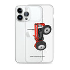 Massey Ferguson Clear Case for iPhone® Massey Ferguson 135 with cab  |  Clear Case for iPhone® Quality Farmers Merch