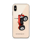 Massey Ferguson Clear Case for iPhone® Massey Ferguson 135 with cab  |  Clear Case for iPhone® Quality Farmers Merch
