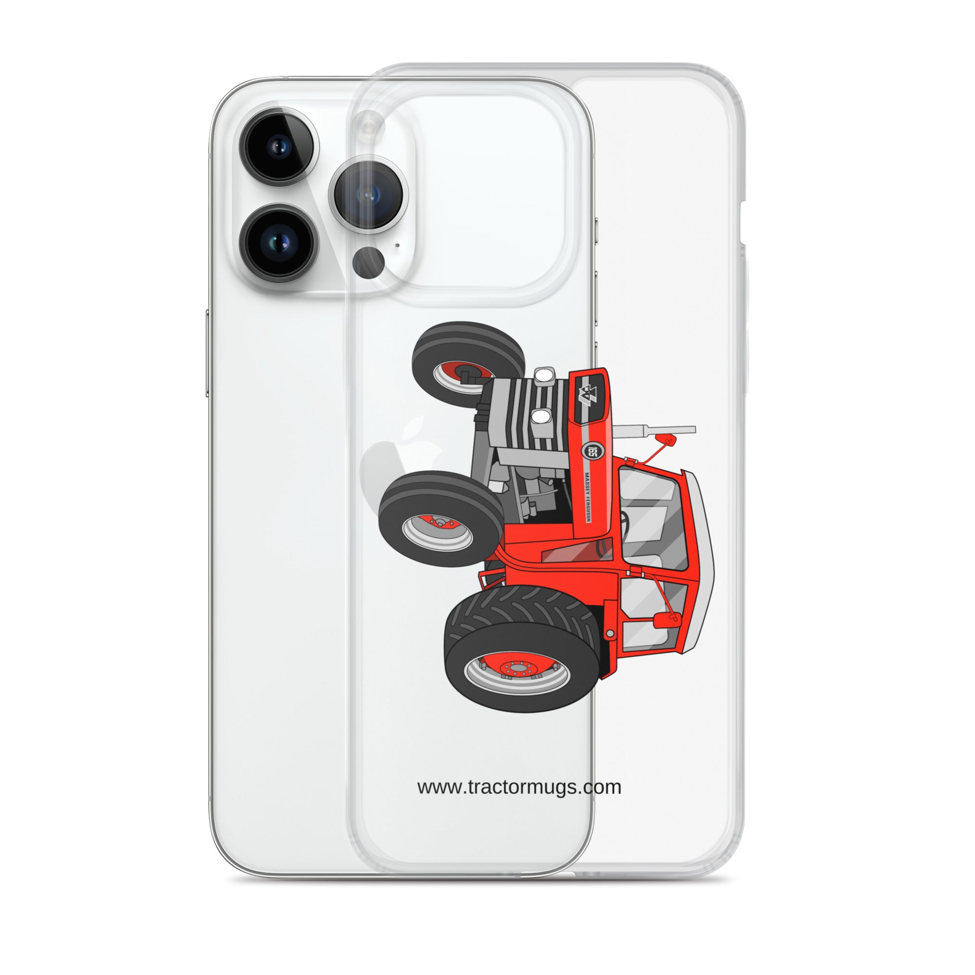 Massey Ferguson Clear Case for iPhone® Massey Ferguson 165 | Clear Case for iPhone® Quality Farmers Merch