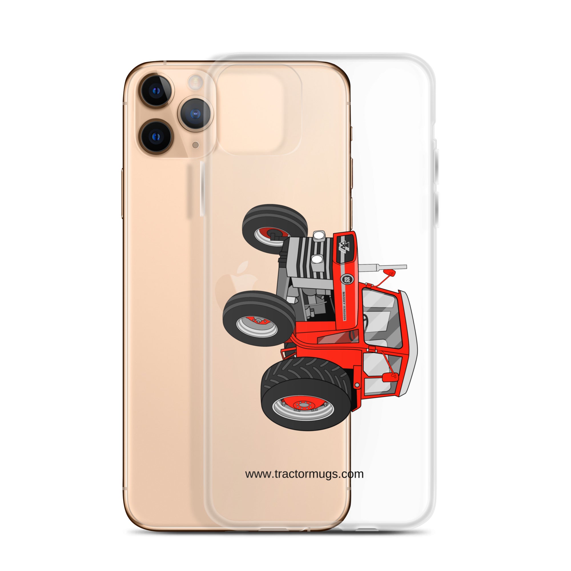 Massey Ferguson Clear Case for iPhone® Massey Ferguson 165 | Clear Case for iPhone® Quality Farmers Merch
