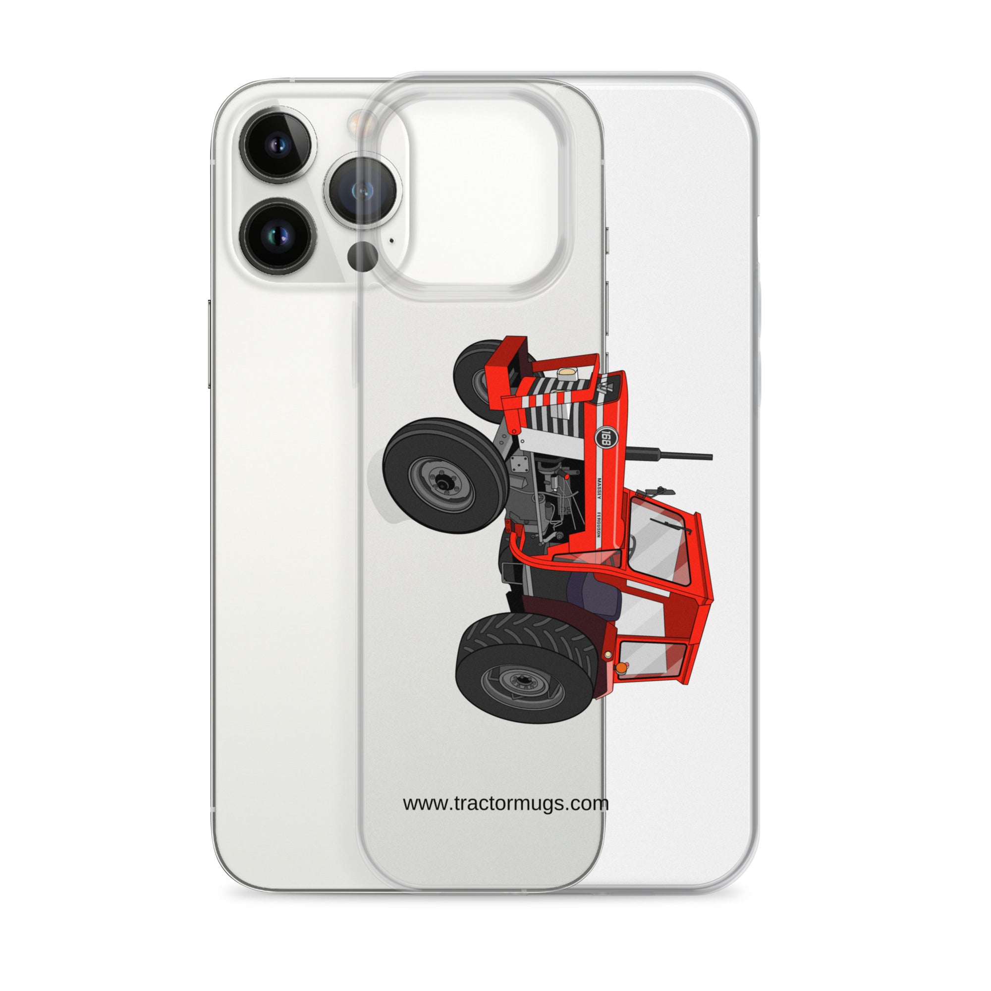 Massey Ferguson Clear Case for iPhone® Massey Ferguson 168 |  Clear Case for iPhone® Quality Farmers Merch