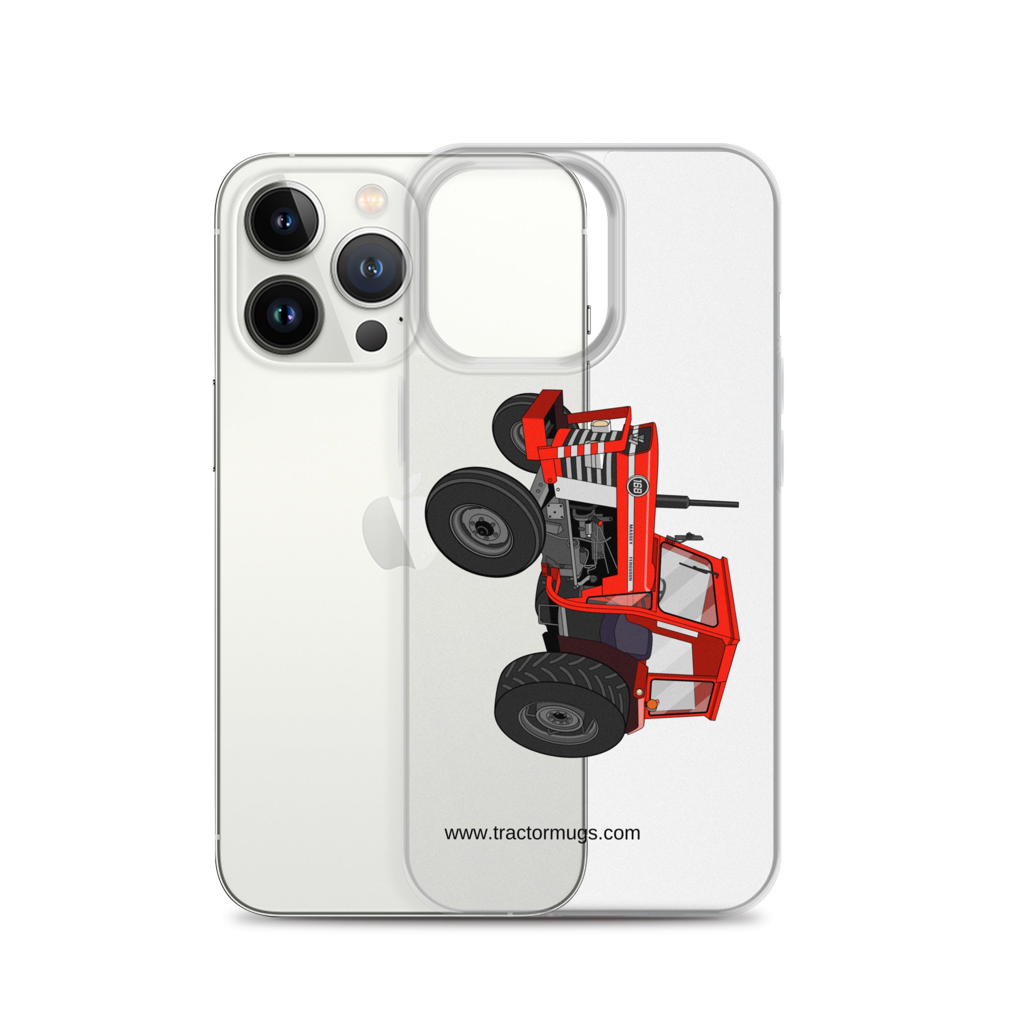 Massey Ferguson Clear Case for iPhone® Massey Ferguson 168 |  Clear Case for iPhone® Quality Farmers Merch