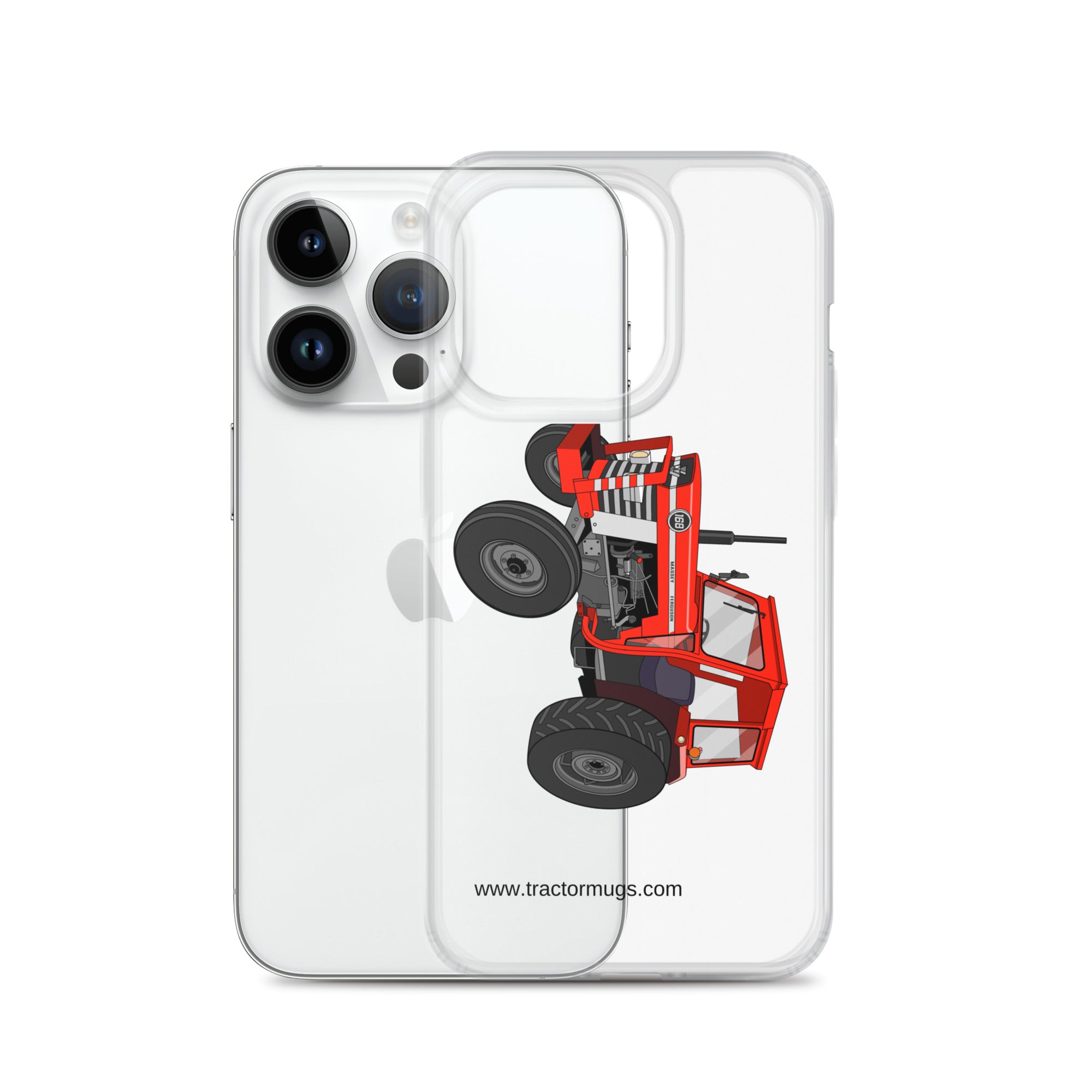 Massey Ferguson Clear Case for iPhone® Massey Ferguson 168 |  Clear Case for iPhone® Quality Farmers Merch