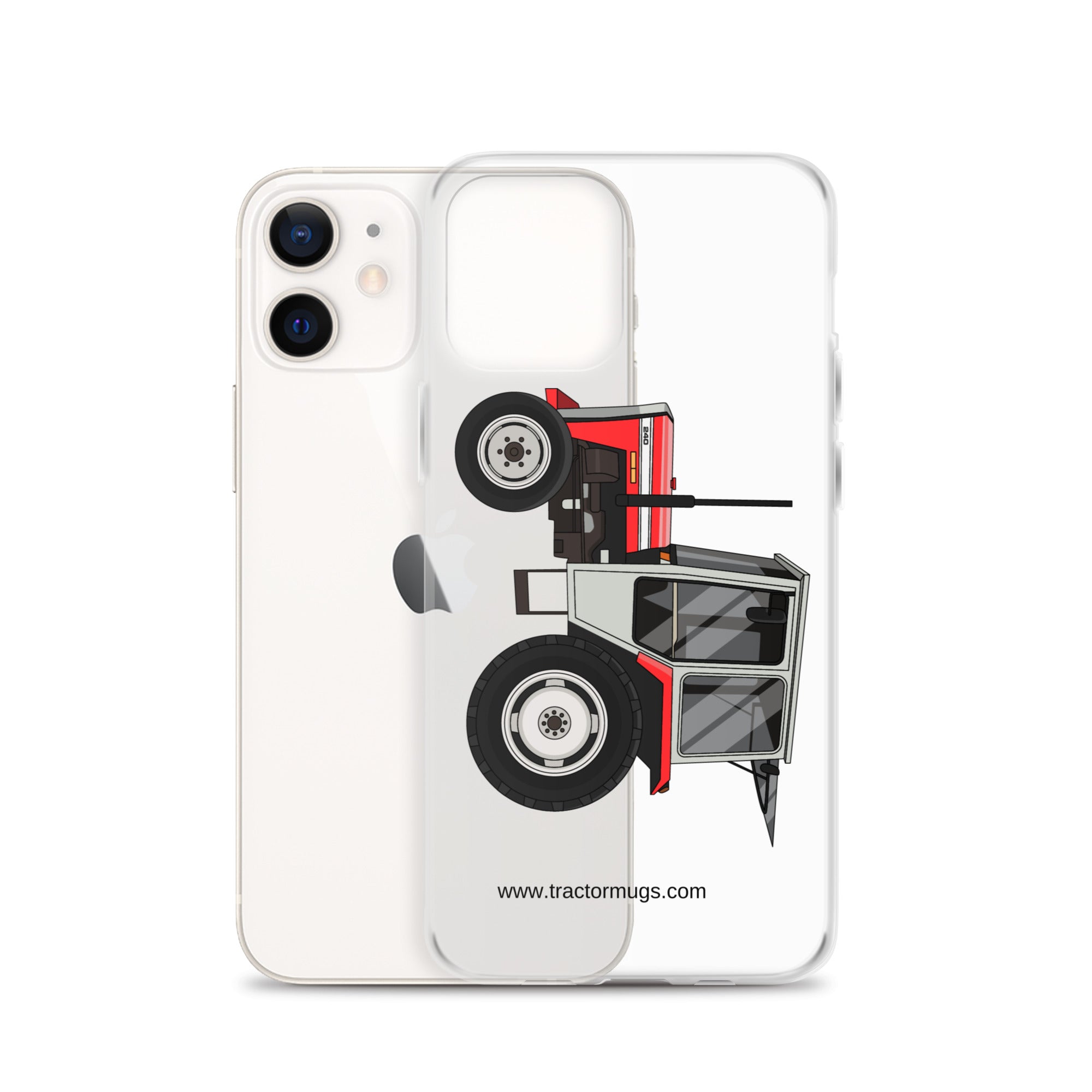 Massey Ferguson Clear Case for iPhone® Massey Ferguson 240 | Clear Case for iPhone® Quality Farmers Merch