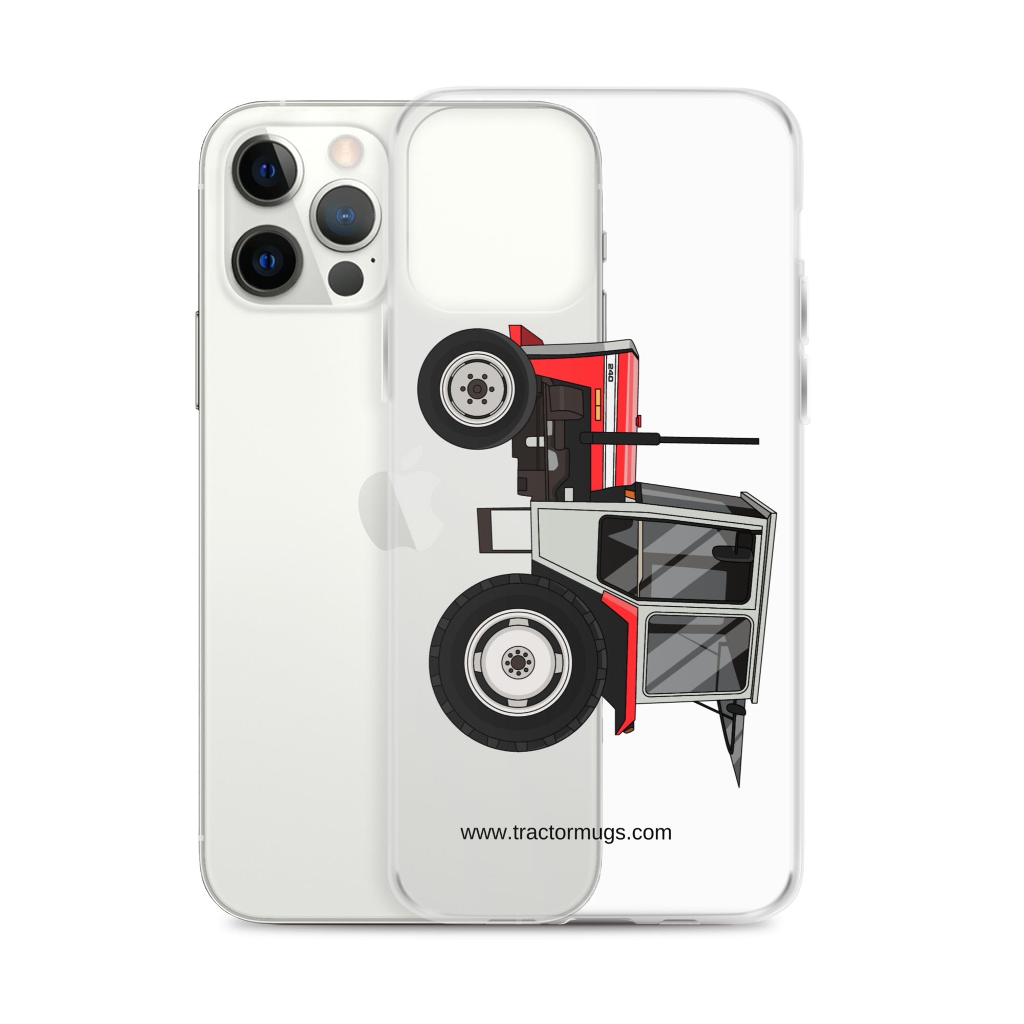 Massey Ferguson Clear Case for iPhone® Massey Ferguson 240 | Clear Case for iPhone® Quality Farmers Merch