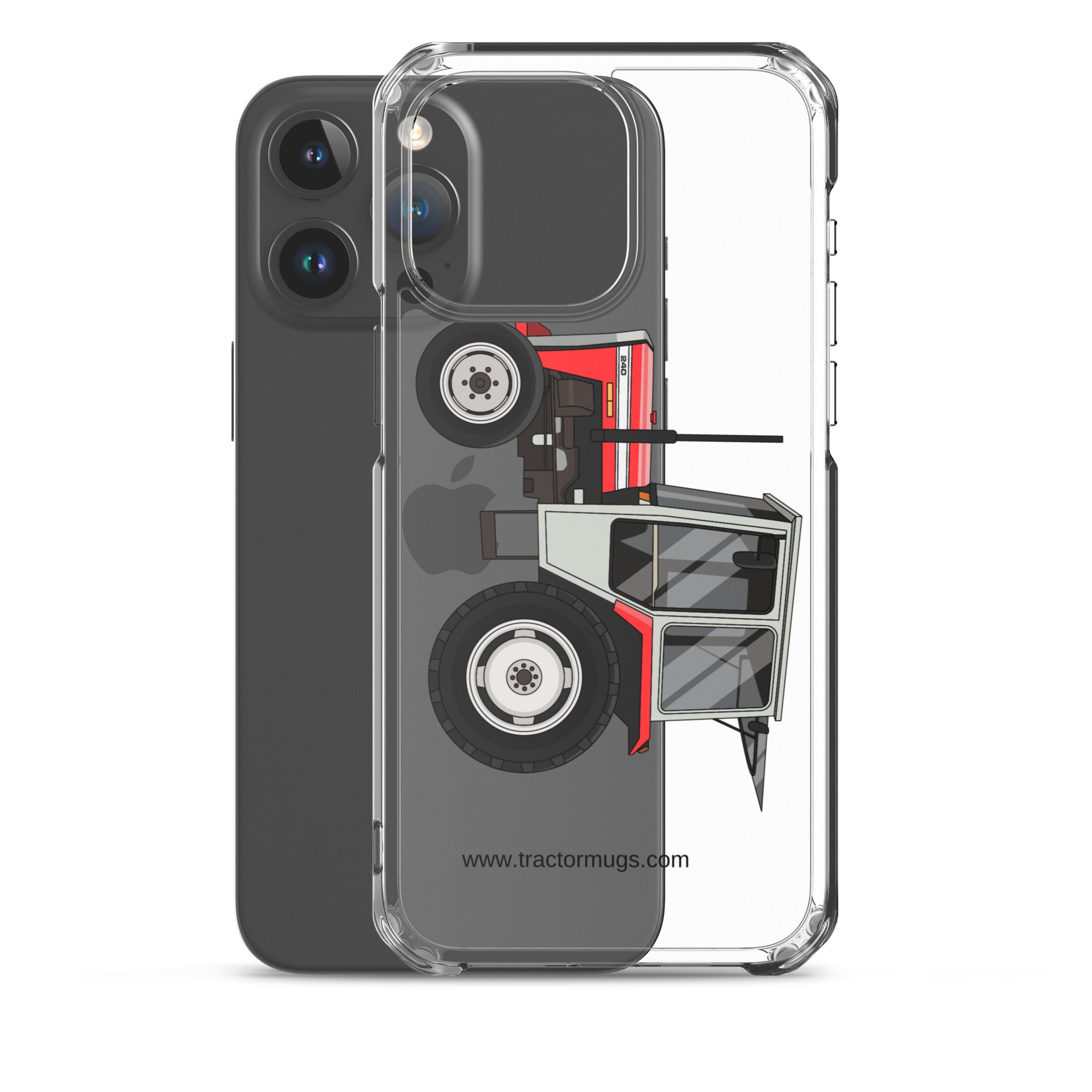 Massey Ferguson Clear Case for iPhone® Massey Ferguson 240 | Clear Case for iPhone® Quality Farmers Merch