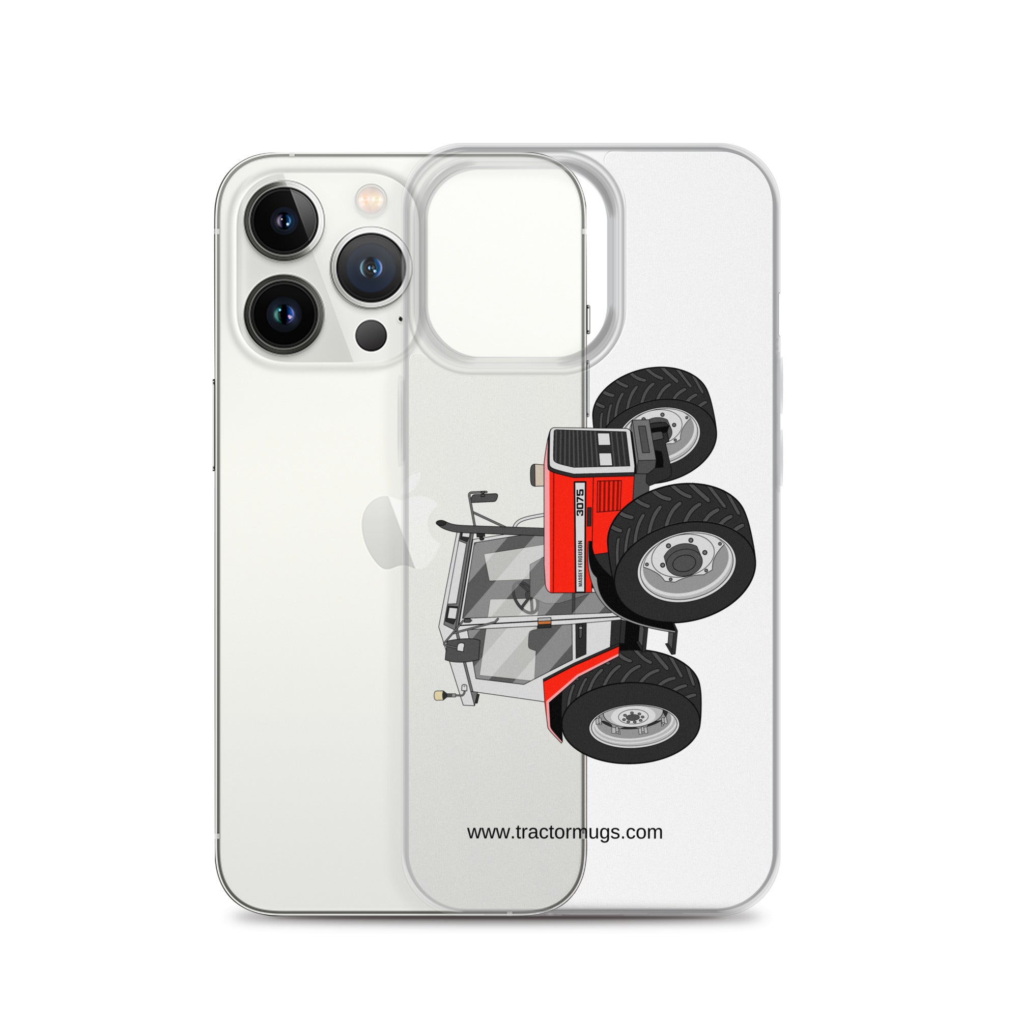 Massey Ferguson Clear Case for iPhone® Massey Ferguson 3075 |  Clear Case for iPhone® Quality Farmers Merch