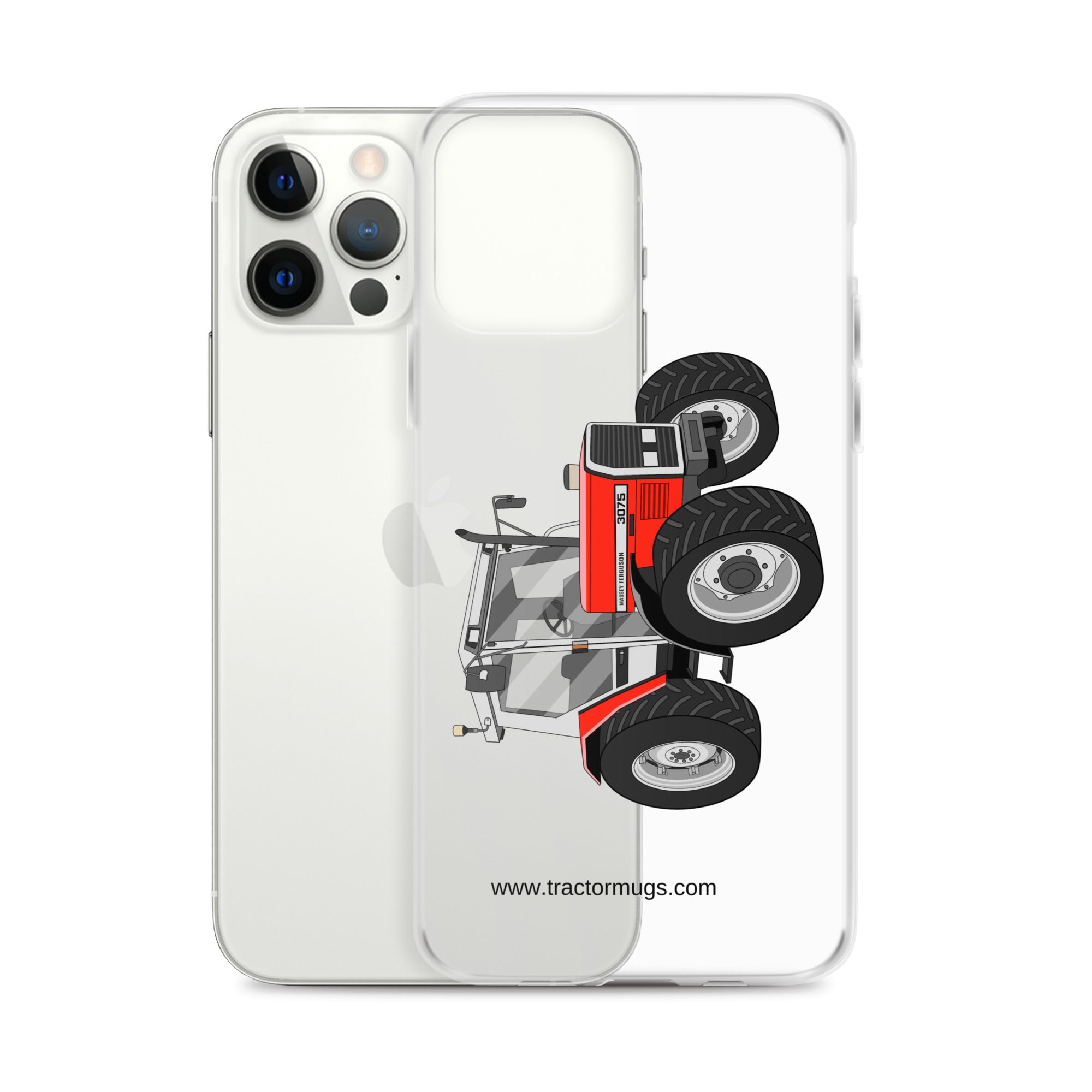 Massey Ferguson Clear Case for iPhone® Massey Ferguson 3075 |  Clear Case for iPhone® Quality Farmers Merch