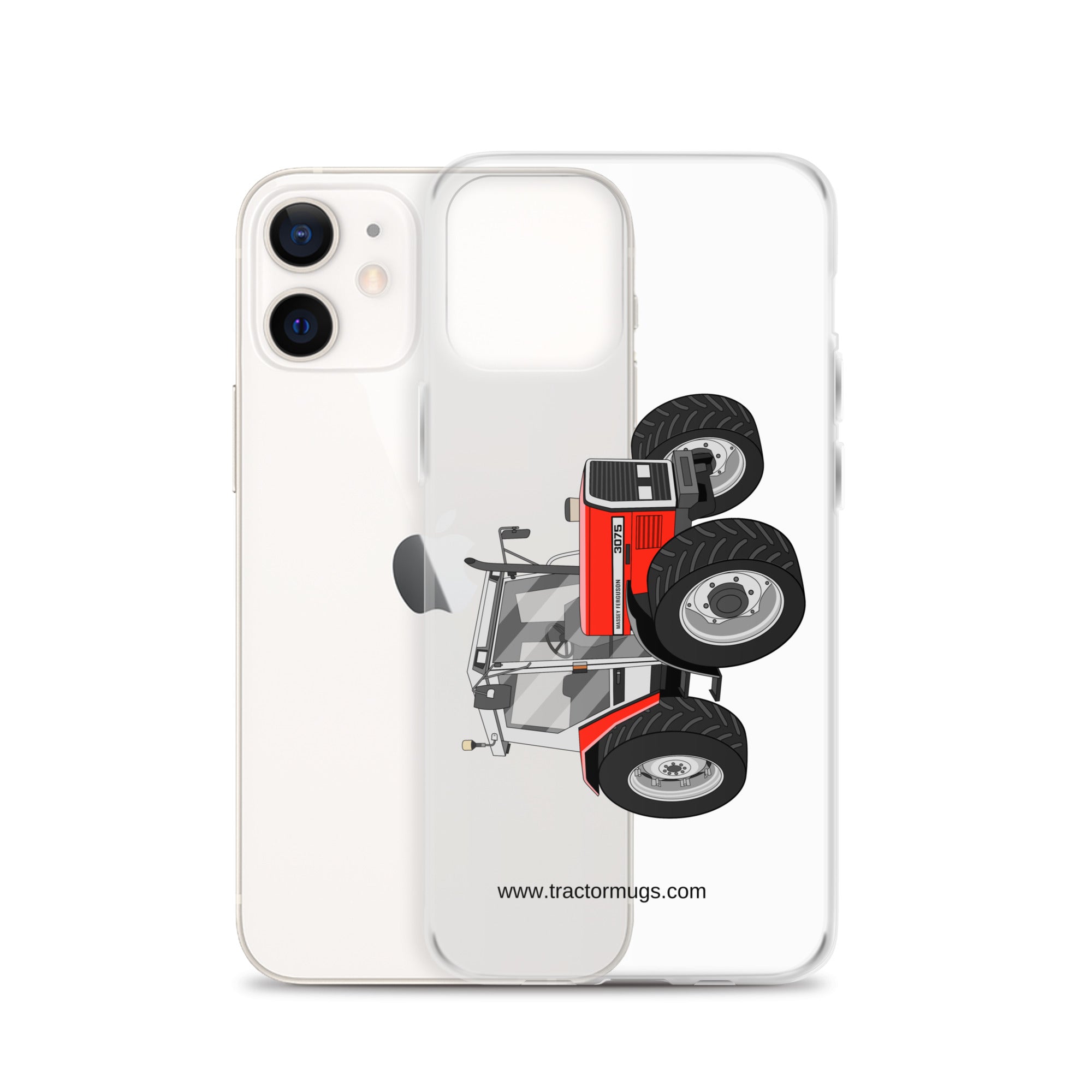 Massey Ferguson Clear Case for iPhone® Massey Ferguson 3075 |  Clear Case for iPhone® Quality Farmers Merch