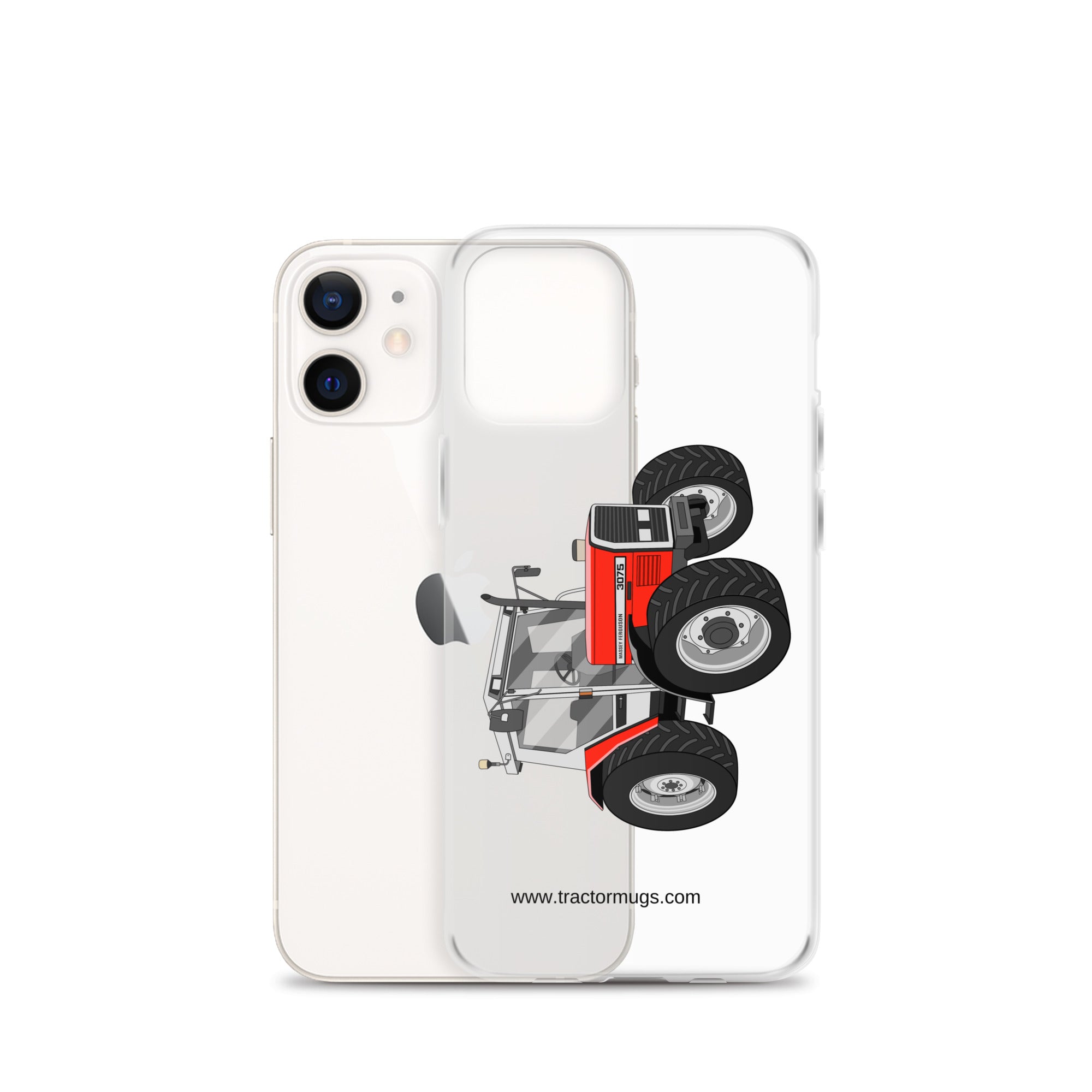 Massey Ferguson Clear Case for iPhone® Massey Ferguson 3075 |  Clear Case for iPhone® Quality Farmers Merch