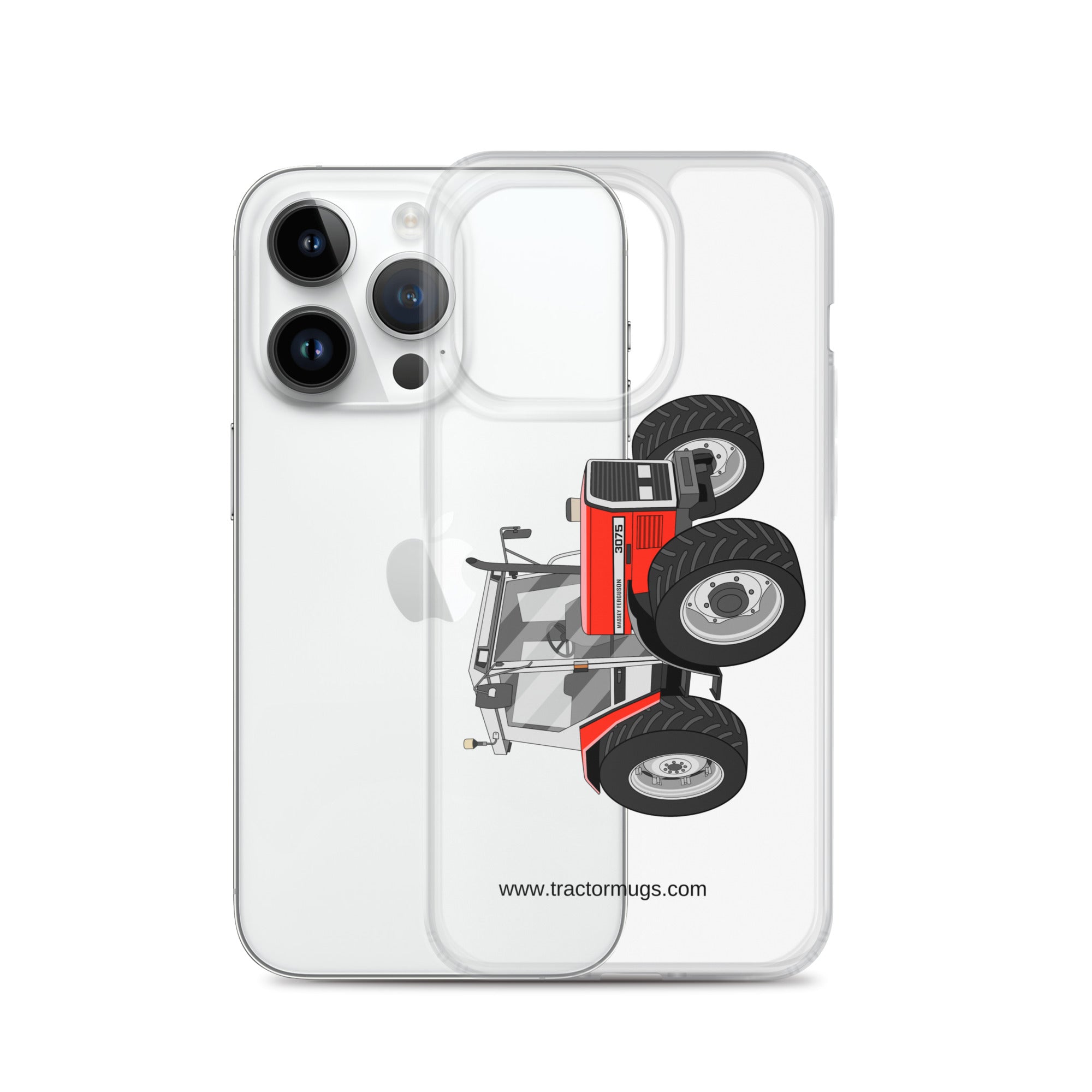 Massey Ferguson Clear Case for iPhone® Massey Ferguson 3075 |  Clear Case for iPhone® Quality Farmers Merch