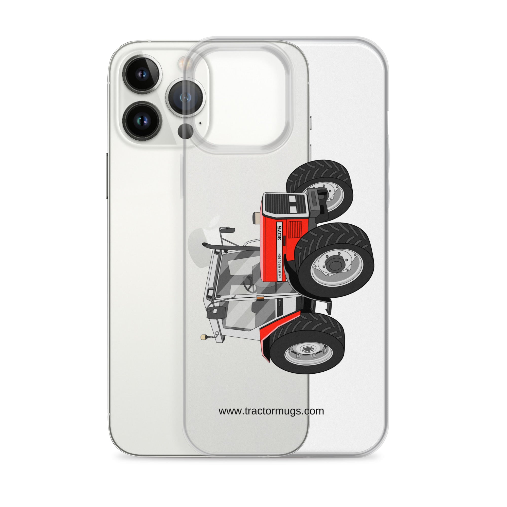 Massey Ferguson Clear Case for iPhone® Massey Ferguson 3075 |  Clear Case for iPhone® Quality Farmers Merch