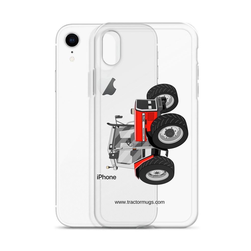 Massey Ferguson Clear Case for iPhone® Massey Ferguson 3075 |  Clear Case for iPhone® Quality Farmers Merch