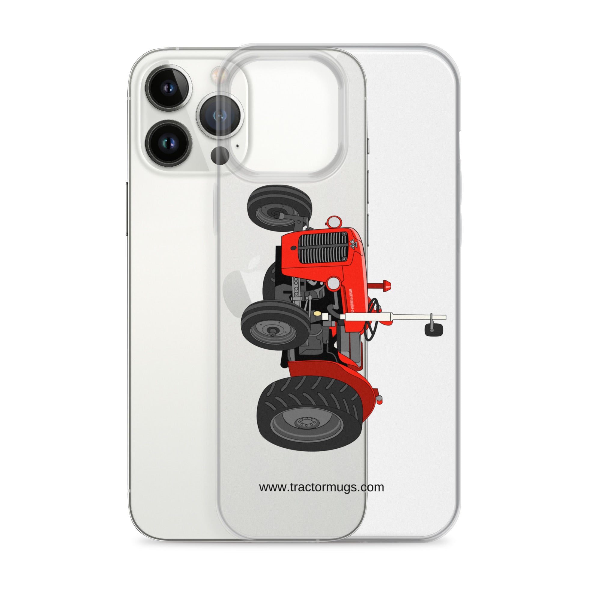 Massey Ferguson Clear Case for iPhone® Massey Ferguson 35X | Clear Case for iPhone® Quality Farmers Merch